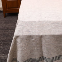 Grey - Plain Cotton Double Handloom Bed Cover (98 x 90 in) 46