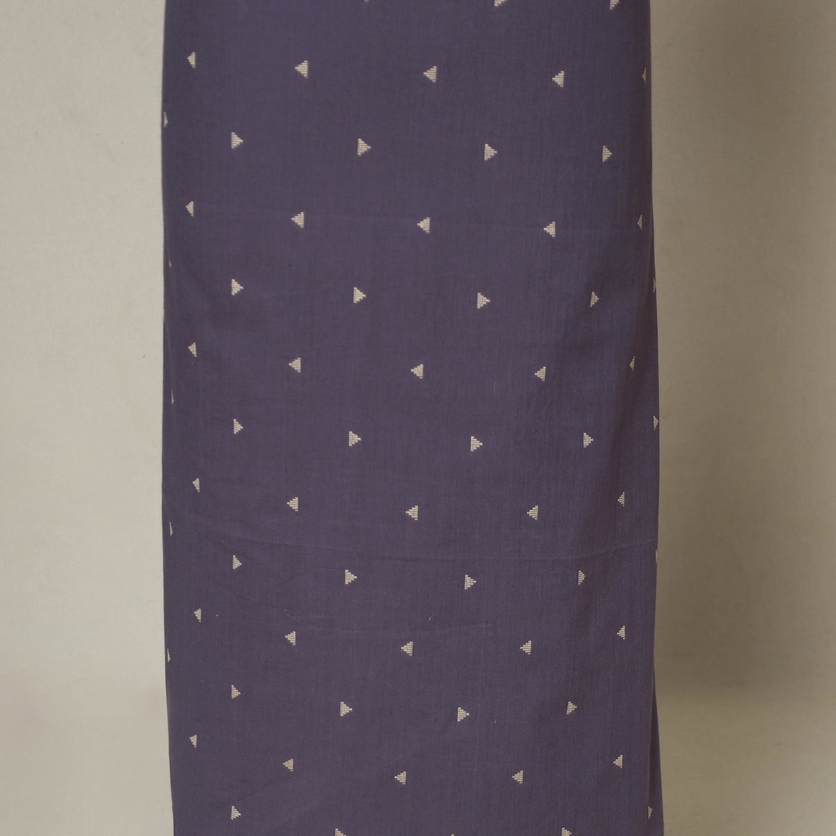Purple - 3pc Cotton Unstitched Jacquard Dress Material 17