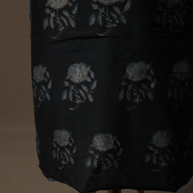 Akola Hand Block Print Chanderi Silk 2pc Unstitched Dress Material Kurta Set 29