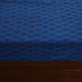 Blue Bagh Print Patchwork Cotton Bedsheet Set