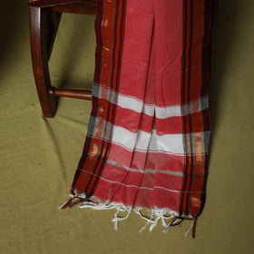 Dharwad Cotton 3pc Unstitched Dress Material Suit Set with Woven Zari Border 104