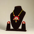 Buy Fabart Jute & Shell Work Necklace Set