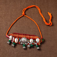 Handcrafted Kutch Embroidered Shell Work Choker Necklace 28