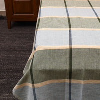 Multicolor - Plain Cotton Single Handloom Bed Cover (90 x 60 in) 62