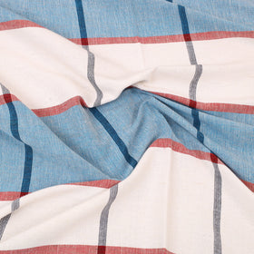 Multicolor - cotton single handloom bed cover (90 x 60 in)