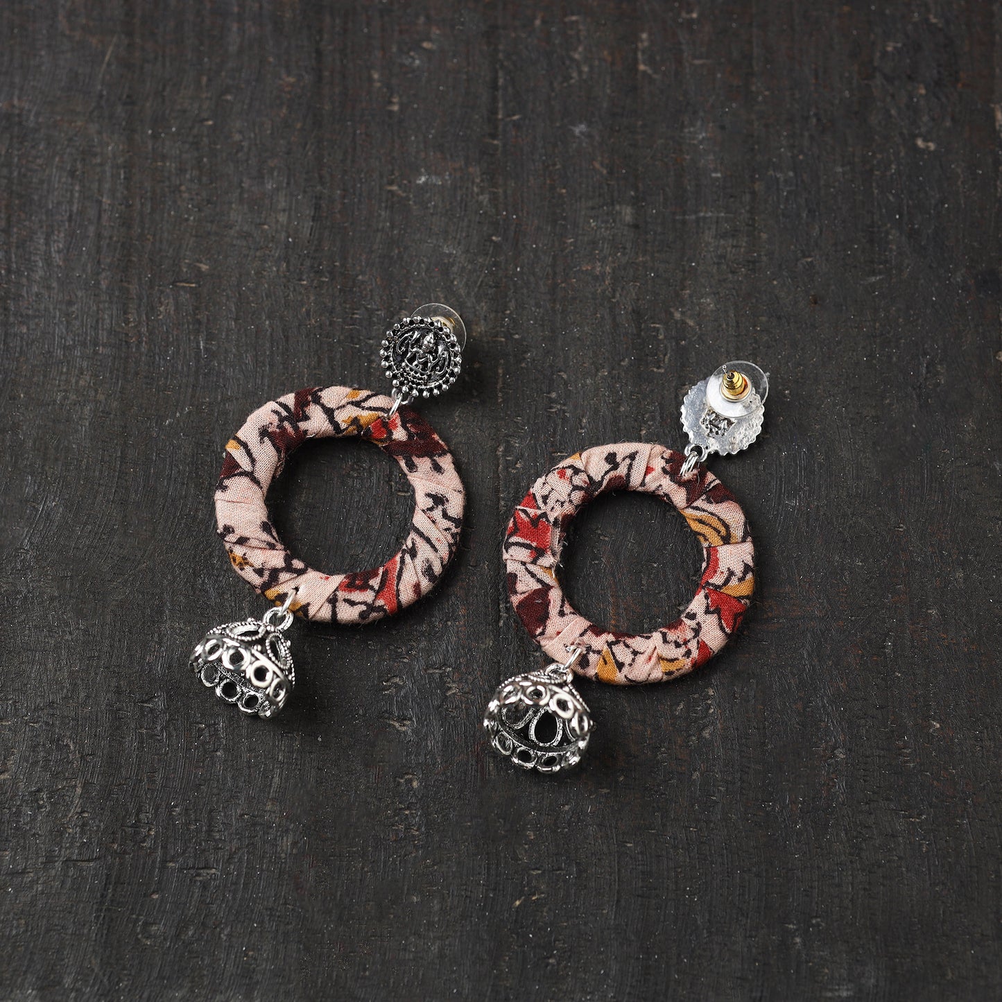 Brown Naaz GS Fabart Handmade Earrings