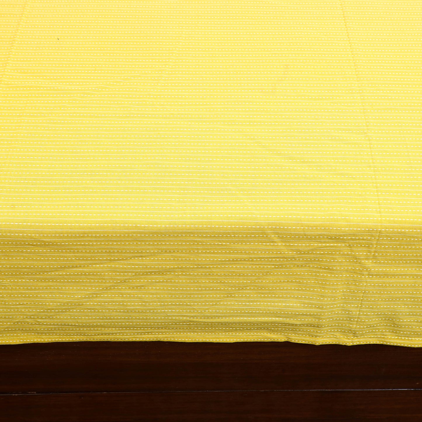 Buy Kantha Stitch with Kalamkari Patch Cotton Bedsheet Set