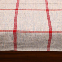 Beige - Plain Cotton Single Handloom Bed Cover (90 x 60 in) 71