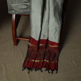 Pochampally Ikat Silk Cotton 3pc Unstitched Dress Material Suit Set 03