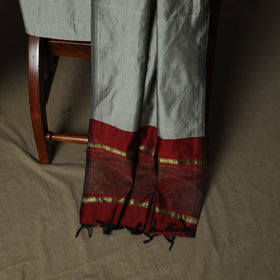 Pochampally Ikat Silk Cotton 3pc Unstitched Dress Material Suit Set 04