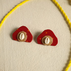 Buy Fabart Jute & Shell Work Necklace Set