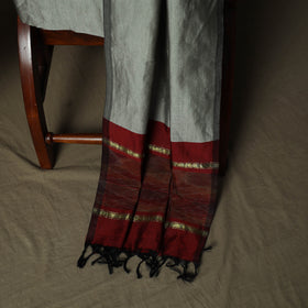 Pochampally Ikat Silk Cotton 3pc Unstitched Dress Material Suit Set 05