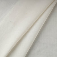 White - Mangalagiri Plain Handloom Cotton Fabric