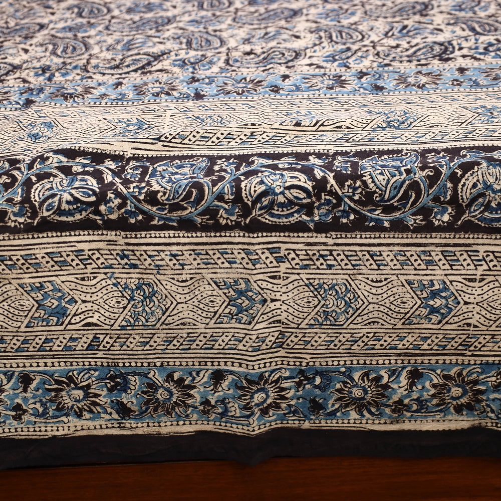 kalamkari double bed cover set