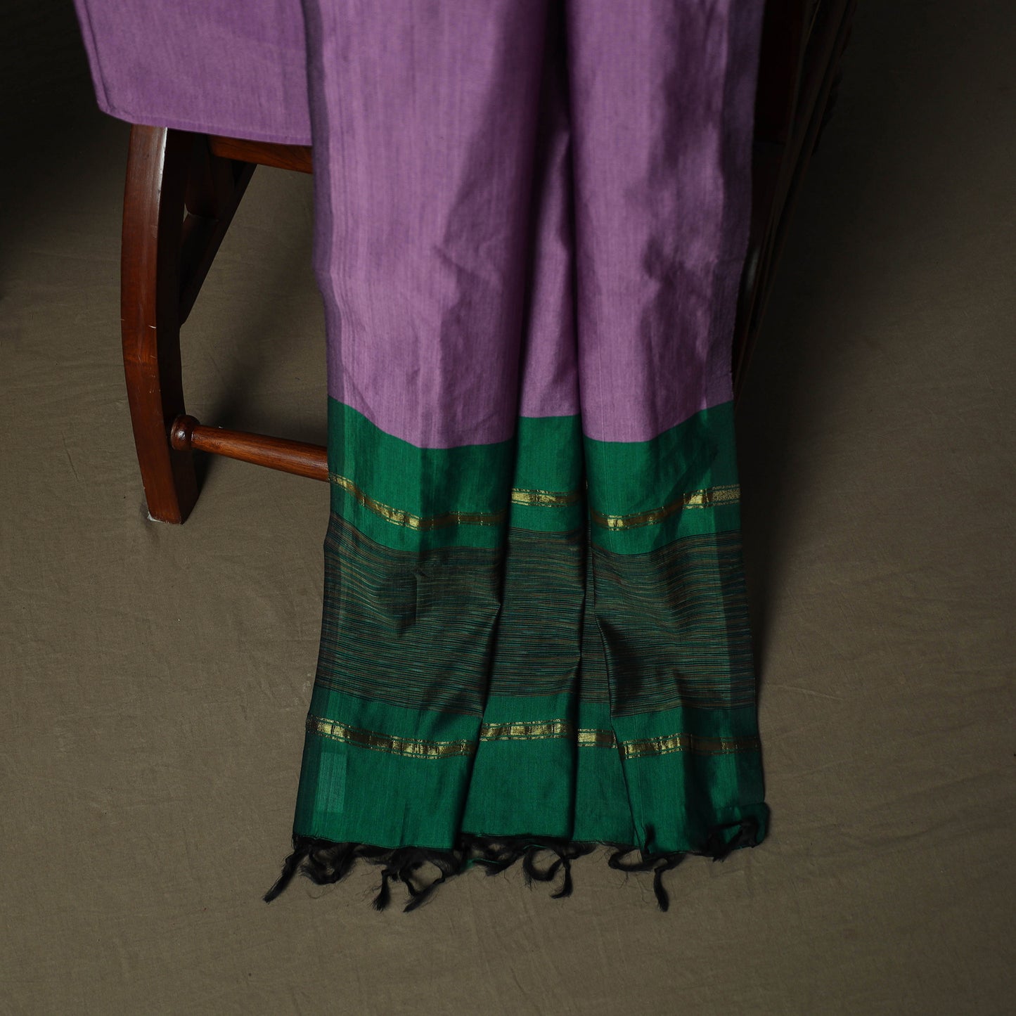 Pochampally Ikat Silk Cotton 3pc Unstitched Dress Material Suit Set 10