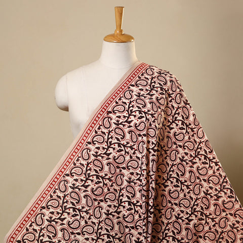 Multicolor Bagh Hand Block Print Natural Dyed Cotton Fabric