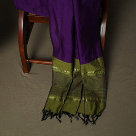 Pochampally Ikat Silk Cotton 3pc Unstitched Dress Material Suit Set 15