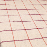 Beige - Plain Cotton Single Handloom Bed Cover (90 x 60 in) 95