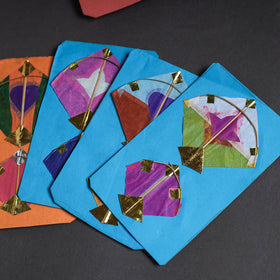 Buy पतंग Kite - Handmade Paper Work Bookmark (Set of 5) 
