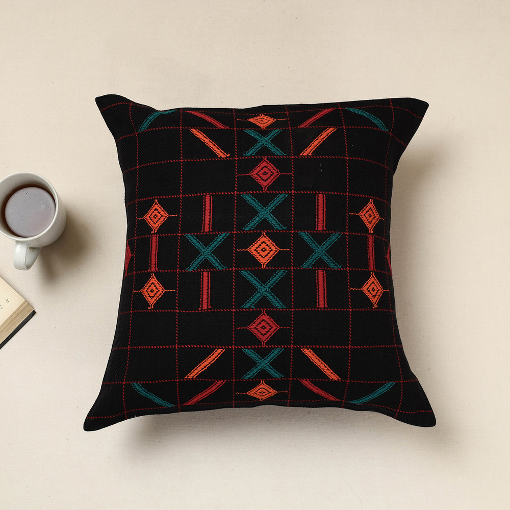 Handloom Cotton Cushion Cover 