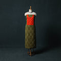 Pochampally Ikat Patchwork Cotton Unstitched Kurta Material (3M) 13