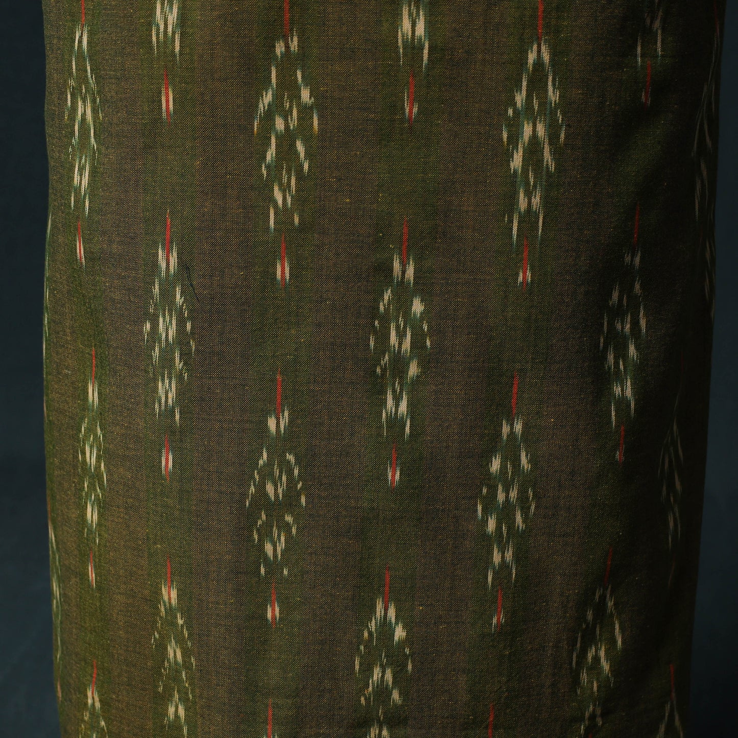 Pochampally Ikat Patchwork Cotton Unstitched Kurta Material (3M) 13