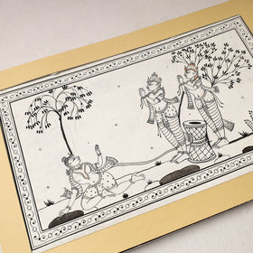  Patachitra Painting on Handmade Paper 