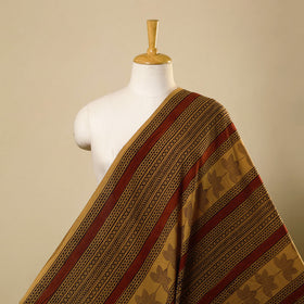 Yellow Bagh Hand Block Print Natural Dyed Cotton Fabric