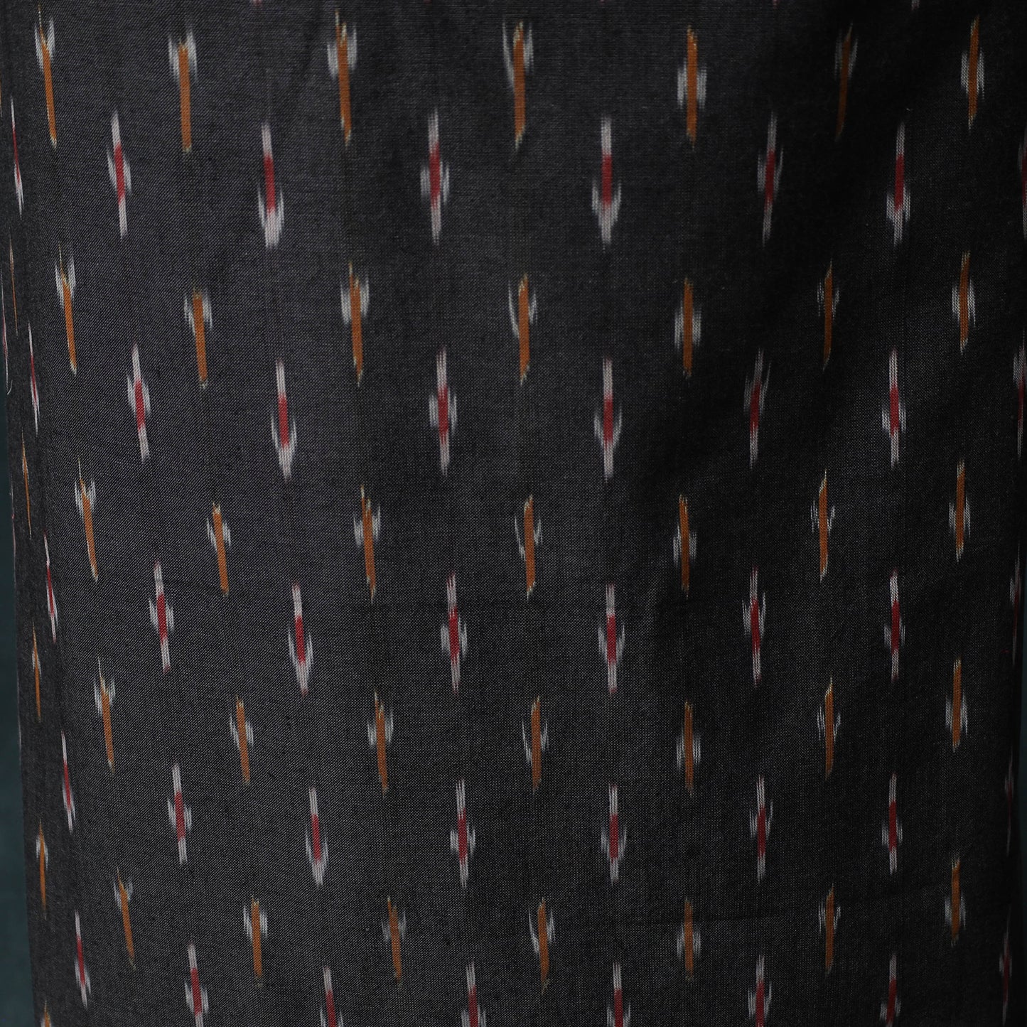 Pochampally Ikat Patchwork Cotton Unstitched Kurta Material (3M) 15