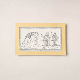  Patachitra Painting on Handmade Paper 