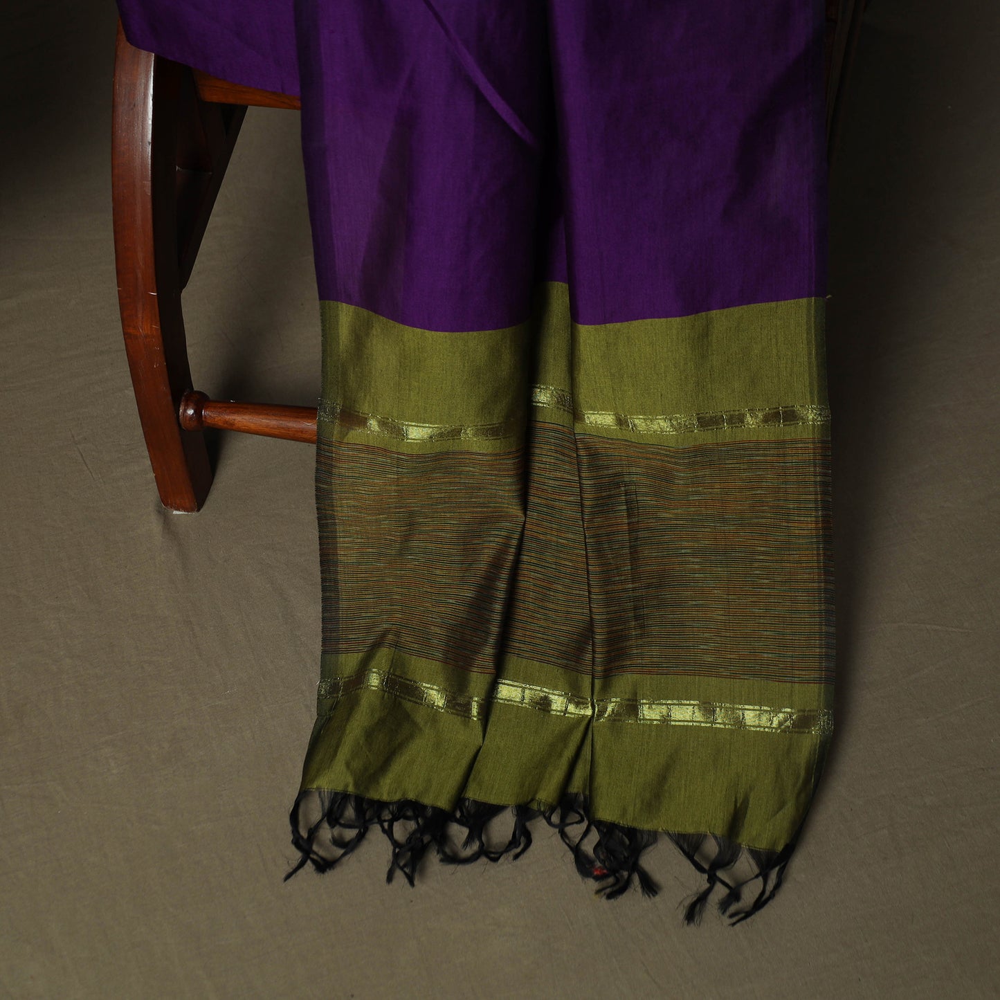 Pochampally Ikat Silk Cotton 3pc Unstitched Dress Material Suit Set 28