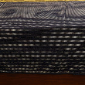 Black - jacquard with bagh patch cotton bedsheet set 12