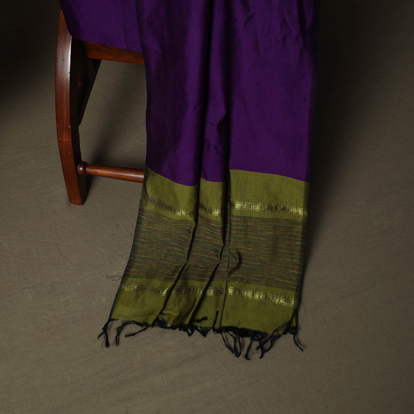 Pochampally Ikat Silk Cotton 3pc Unstitched Dress Material Suit Set 31