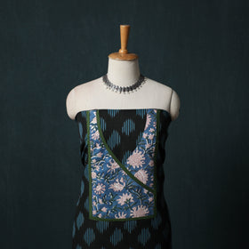Pochampally Ikat Patchwork Cotton Unstitched Kurta Material (3M) 28