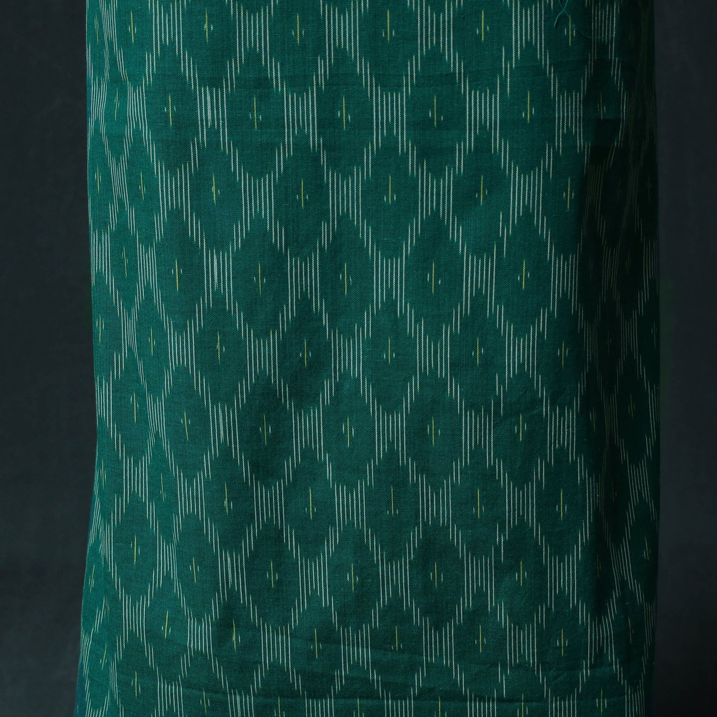 Pochampally Ikat Patchwork Cotton Unstitched Kurta Material (3M) 34