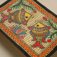 Handpainted Madhubani Painting by Hira Devi (5 x 7) 10