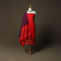 Pochampally Ikat Silk Cotton 3pc Unstitched Dress Material Suit Set 37