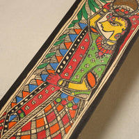 Handpainted Madhubani Painting by Hira Devi (11 x 4) 11