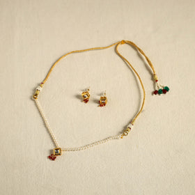 Buy Handmade Kundan Work Choker Necklace Set 