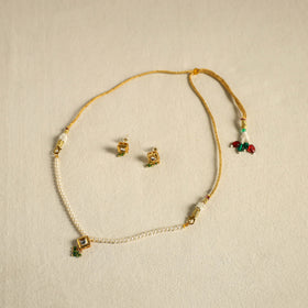Buy Handmade Kundan Work Choker Necklace Set 