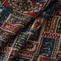 Multicolor - Kantha Stitch Cotton Sanganeri Print Fabric 10