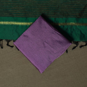 Pochampally Ikat Silk Cotton 3pc Unstitched Dress Material Suit Set 43