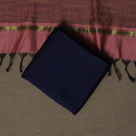 Pochampally Ikat Silk Cotton 3pc Unstitched Dress Material Suit Set 08
