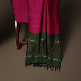 Pochampally Ikat Silk Cotton 3pc Unstitched Dress Material Suit Set 09
