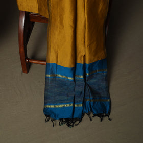 Pochampally Ikat Silk Cotton 3pc Unstitched Dress Material Suit Set 45