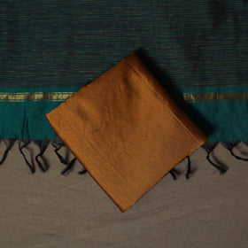 Pochampally Ikat Silk Cotton 3pc Unstitched Dress Material Suit Set 14