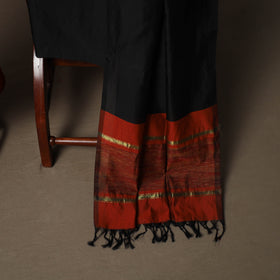 Pochampally Ikat Silk Cotton 3pc Unstitched Dress Material Suit Set 16