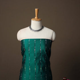 Pochampally Ikat Silk Cotton 3pc Unstitched Dress Material Suit Set 18