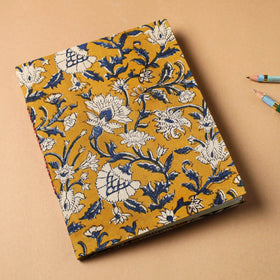 Bagru Fabric Cover Handmade Paper Notebook