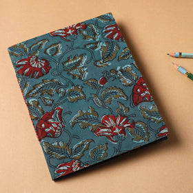 Bagru Fabric Cover Handmade Paper Notebook